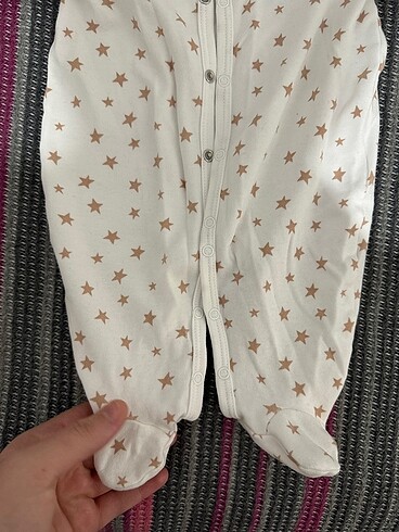 3 Ay Beden Tulum ve ayaklı pijama