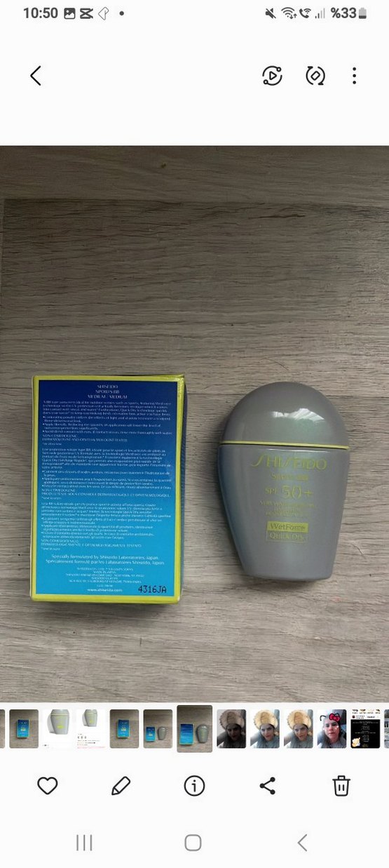 Shiseido Sports SPF 50+ Güneş Koruyucu bb krem - Görsel 4