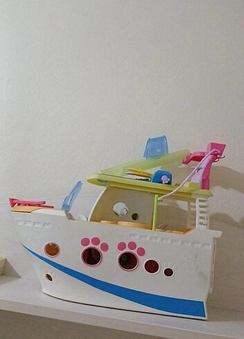 Beden Renk Littlest Pet Shop orijinal Miniş gemisi