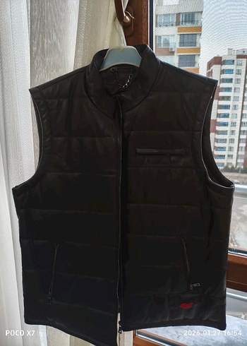 hakiki kuzu derisi yelek - Görsel 6