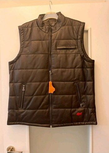 hakiki kuzu derisi yelek - Görsel 2