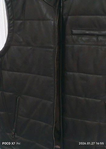 hakiki kuzu derisi yelek - Görsel 3