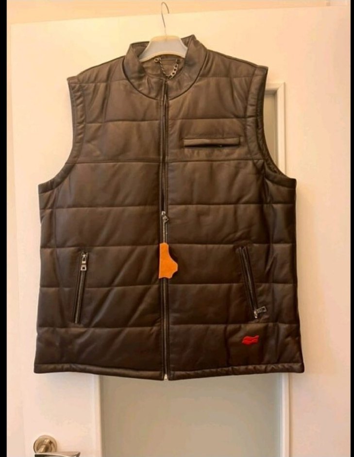 hakiki kuzu derisi yelek - Görsel 2