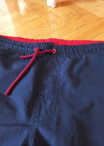 Erkek Koyu Mavi Mini Yüzme Şortu - Görsel 2