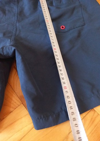 Erkek Koyu Mavi Mini Yüzme Şortu - Görsel 7