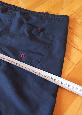 Erkek Koyu Mavi Mini Yüzme Şortu - Görsel 8