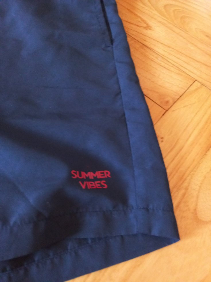 Erkek Koyu Mavi Mini Yüzme Şortu - Görsel 3