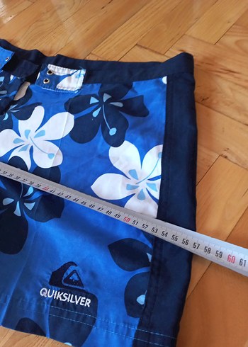 Erkek Mavi Çiçek Desenli Mayo - Görsel 8