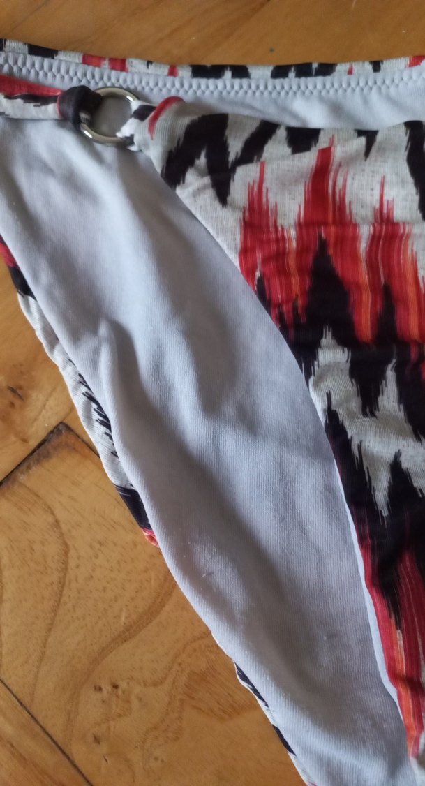 Bohem Çok Renkli Bağlamalı Bikini Takımı - Görsel 4