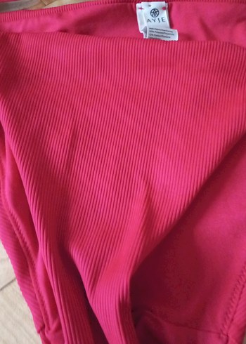 Kırmızı, Ayarlanabilir İpli Kadın Bikini Altı - Görsel 3