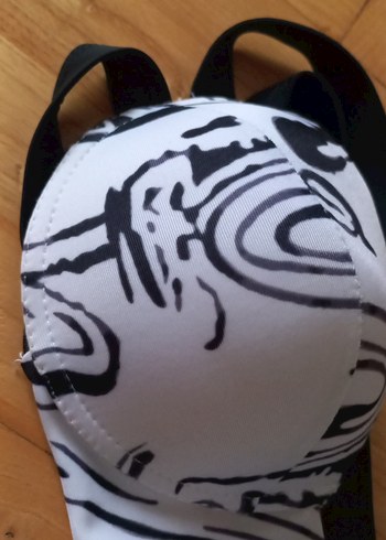 Zebra Desenli bikini üst - Görsel 2