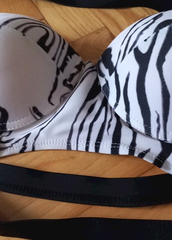 Zebra Desenli bikini üst - Görsel 7