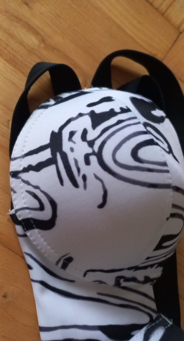 Zebra Desenli bikini üst - Görsel 2