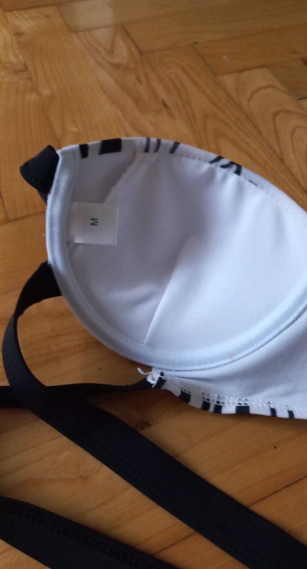 Zebra Desenli bikini üst - Görsel 4