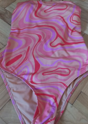 Pembe Bağlamalı Midi Mayo