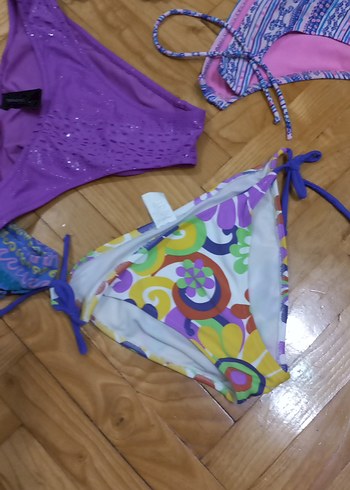 Trendyol & Milla Renkli Bağcıklı Kadın Bikini Altları