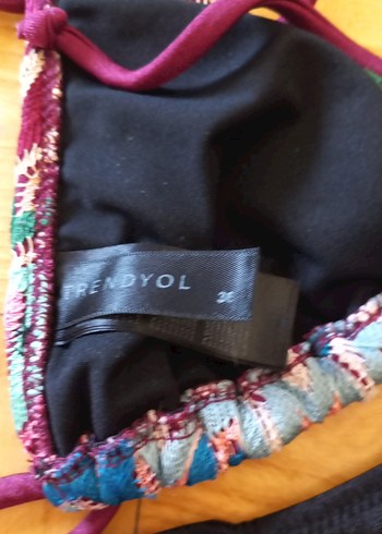 Bohem Tarz Mini Dantel Detaylı Bikini - Görsel 12