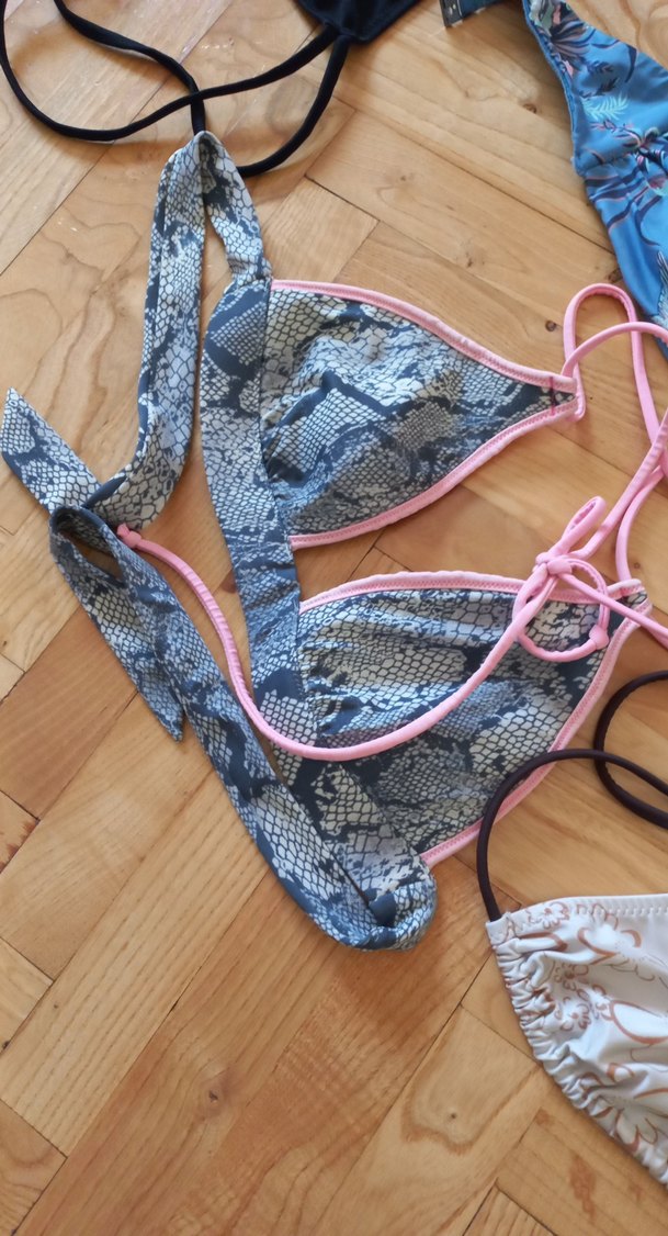 Bohem Tarz Mini Dantel Detaylı Bikini - Görsel 3