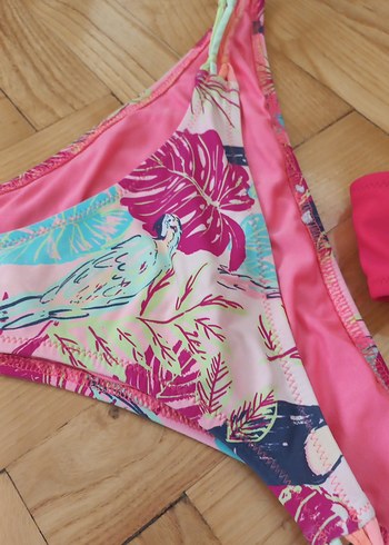 Pembe Desenli Bohem Bikini Altı - Görsel 2