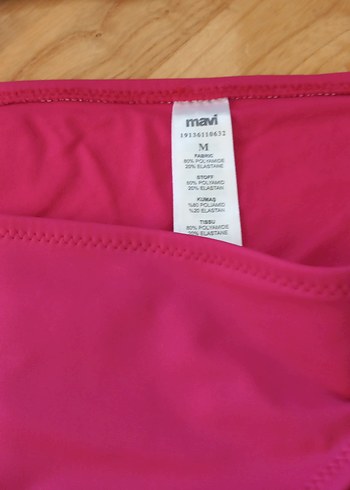 Pembe Bağcıklı Strappy Bikini Altı - Görsel 4