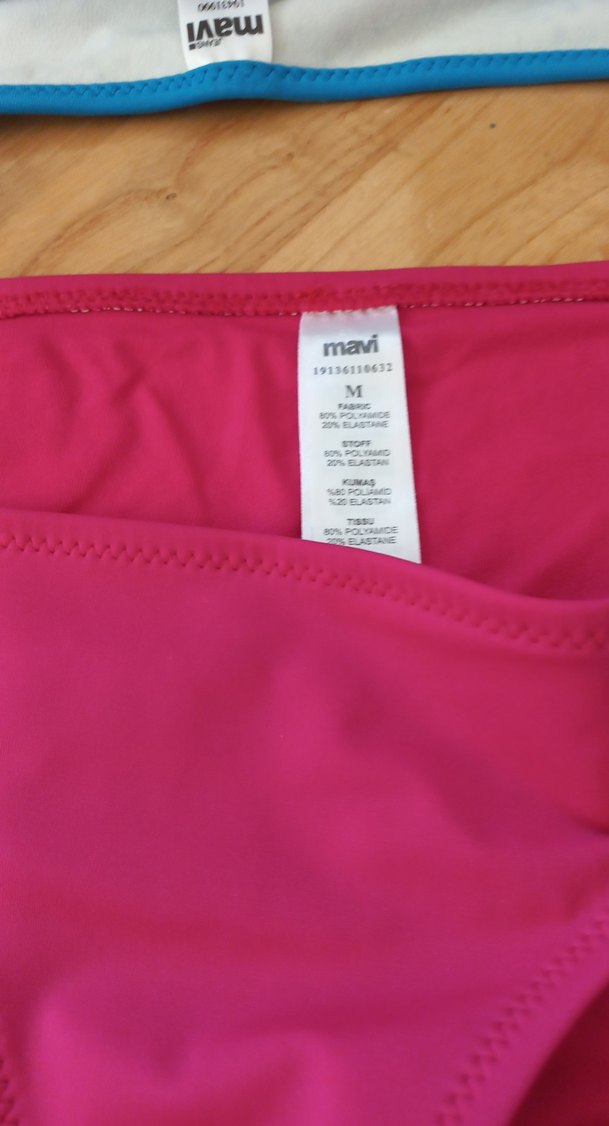 Pembe Bağcıklı Strappy Bikini Altı - Görsel 4