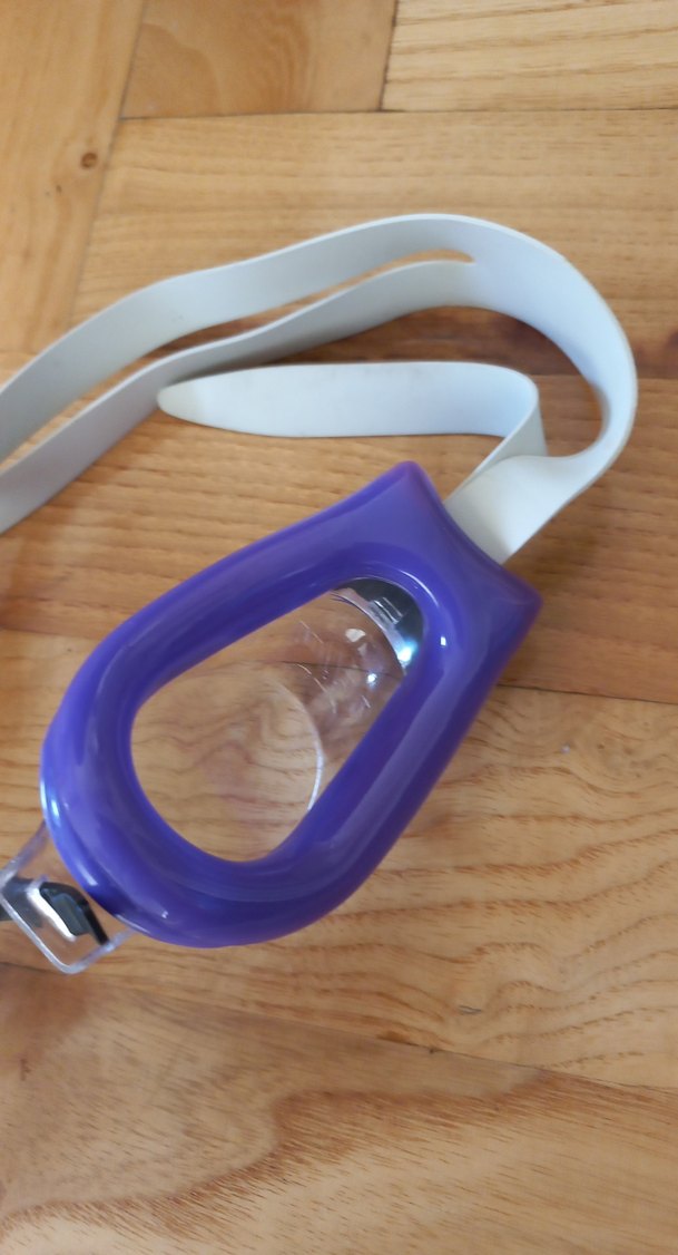 Mor Renkli Tokalı Yüzücü Gözlüğü - Görsel 3