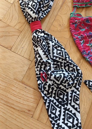 Bohem Desenli Mini Bikini Üstleri - Görsel 2