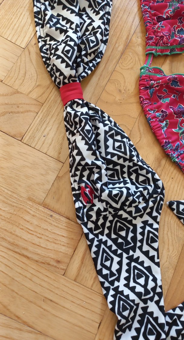 Bohem Desenli Mini Bikini Üstleri - Görsel 2