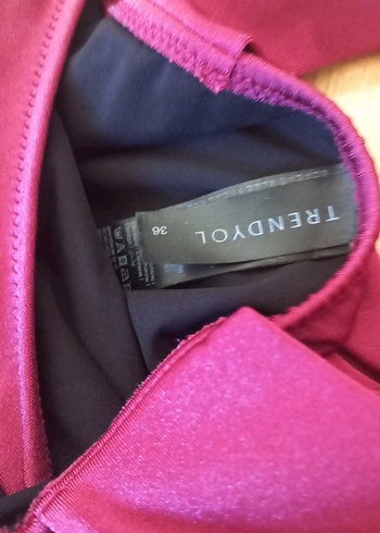 Mor Drapeli İpli Kadın Mayo - Görsel 5