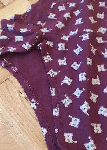 Baskılı Bordo erkek boxter - Görsel 4