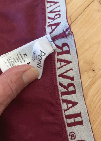 Baskılı Bordo erkek boxter - Görsel 3