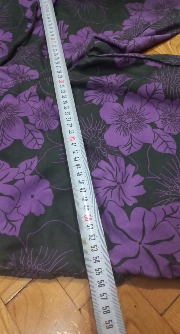 Mor Batik Desenli Erkek Mayo Şortu - Görsel 5