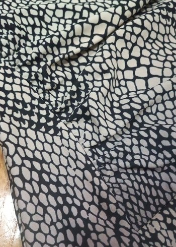 Gri Yılan Desenli Kemerli Kadın Mayo - Görsel 3