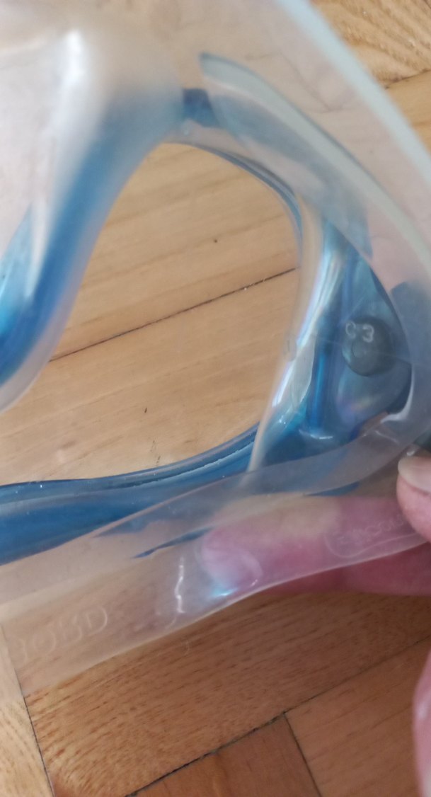 Mavi Elastik Yüzücü Gözlüğü - Görsel 4