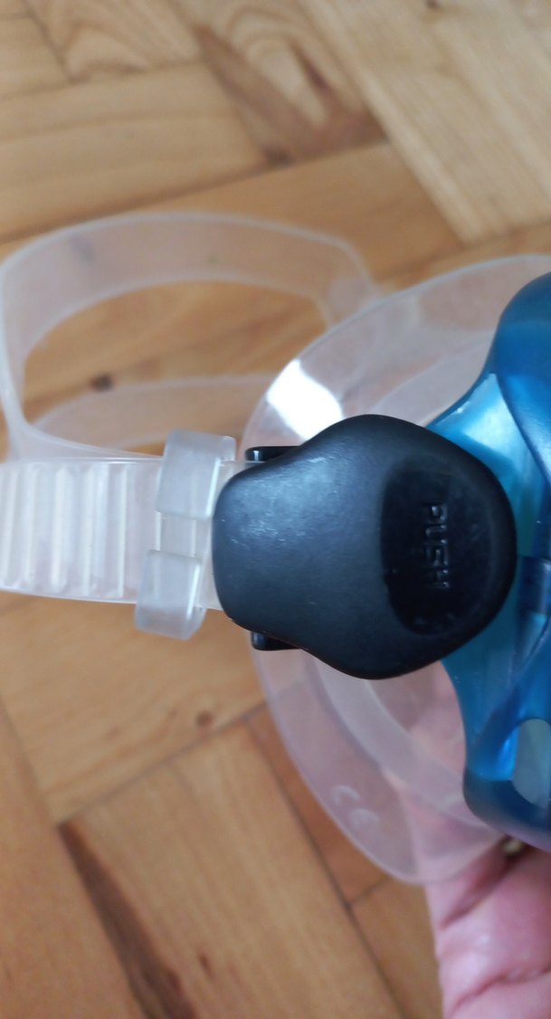 Mavi Elastik Yüzücü Gözlüğü - Görsel 2