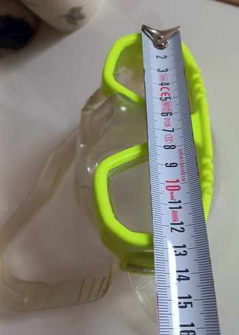 Renkli Sarı Elastik Yüzücü Gözlüğü - Görsel 5