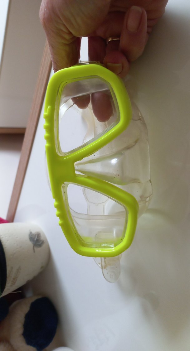 Renkli Sarı Elastik Yüzücü Gözlüğü - Görsel 4