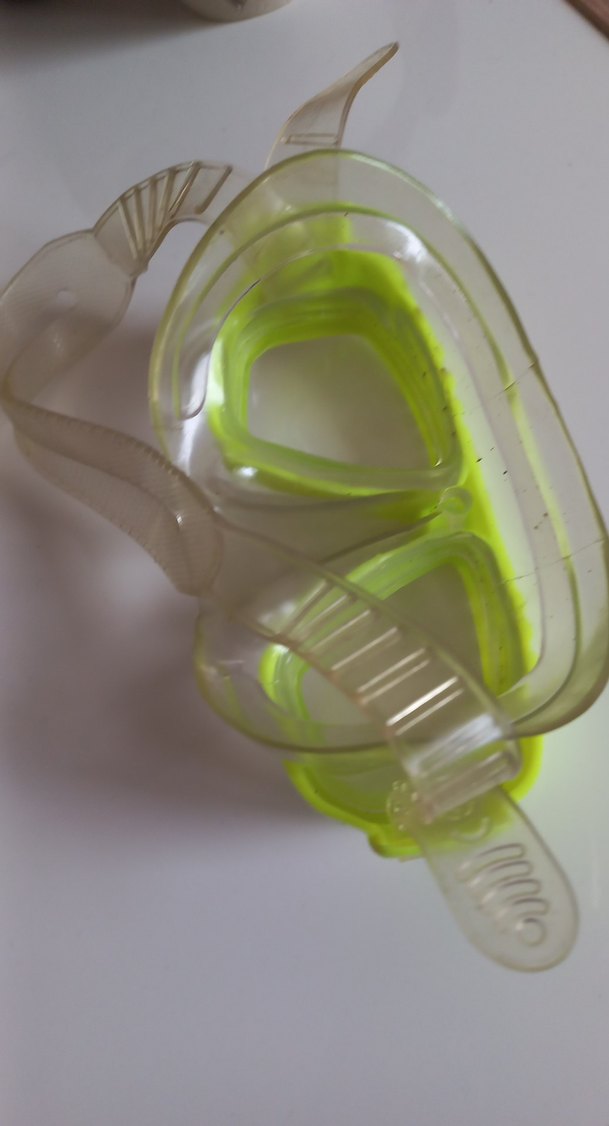 Renkli Sarı Elastik Yüzücü Gözlüğü - Görsel 3