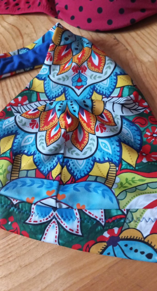 Beyaz Bohem Tarzı Bikini - Görsel 4