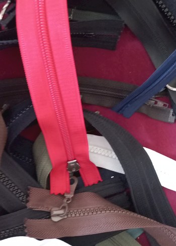 Renkli Fermuar Seti - Görsel 2