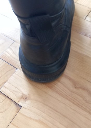 Siyah Minimalist Erkek Kauçuk Bot - Görsel 4