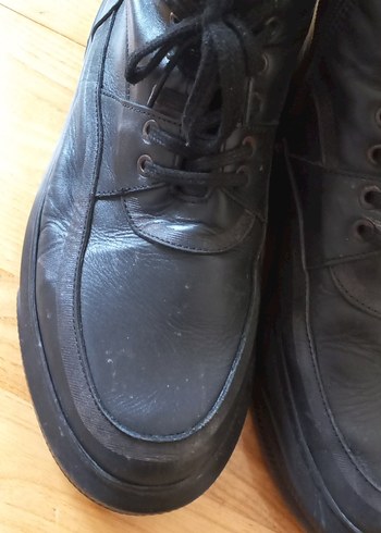 Siyah Minimalist Erkek Kauçuk Bot - Görsel 2