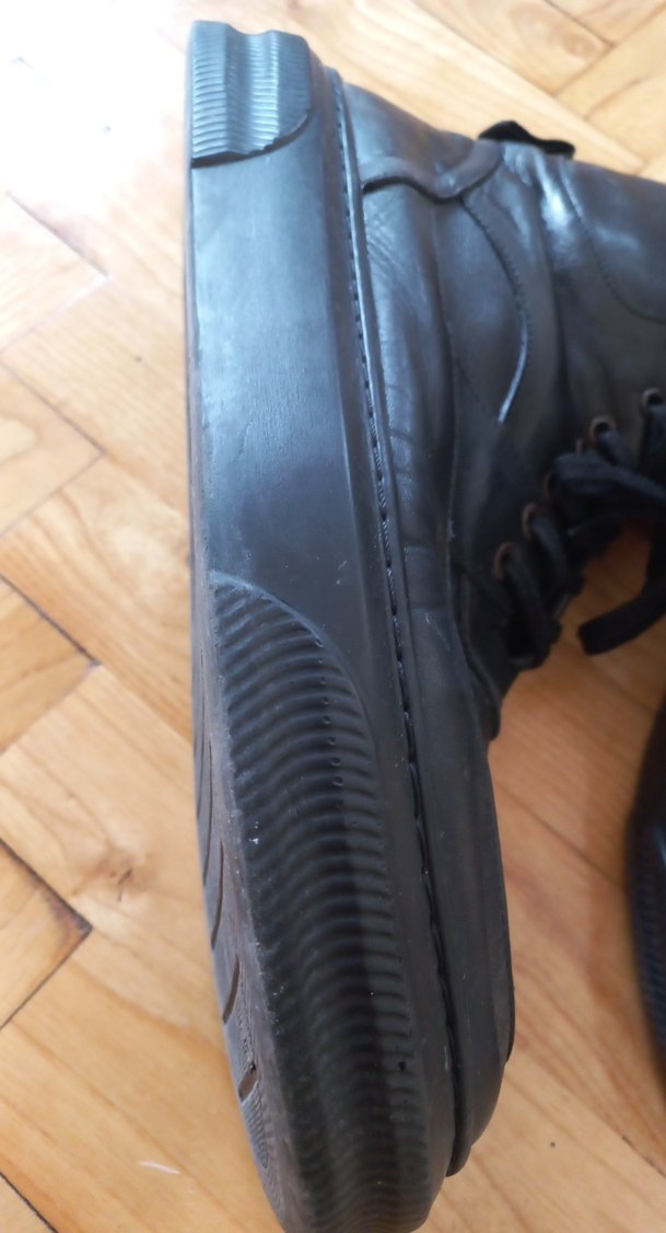 Siyah Minimalist Erkek Kauçuk Bot - Görsel 3