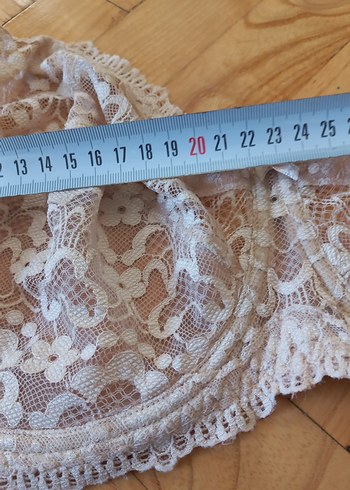 Beyaz Vintage Dantel Bohem Sütyen - Görsel 7