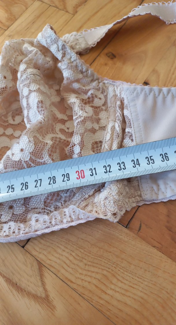 Beyaz Vintage Dantel Bohem Sütyen - Görsel 4