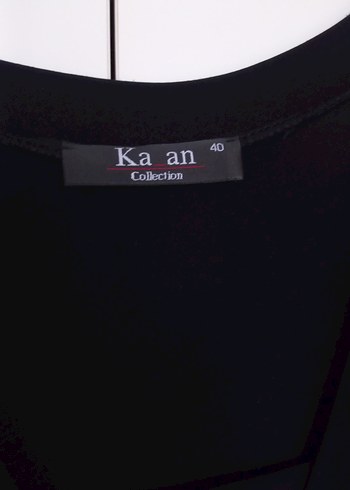 Uzun Kollu Siyah Gotik  Elbise - Görsel 4