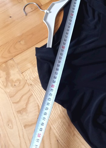 Uzun Kollu Siyah Gotik  Elbise - Görsel 9