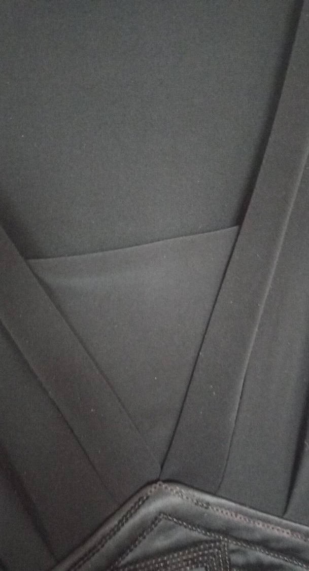 Uzun Kollu Siyah Gotik  Elbise - Görsel 3