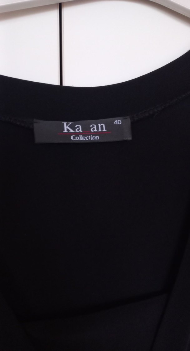 Uzun Kollu Siyah Gotik  Elbise - Görsel 4