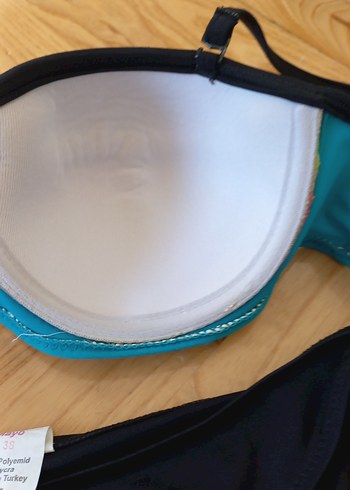 Renkli Strappy Bikini Takımı - Görsel 3